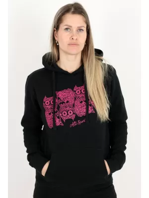 Ženski pulover ALTISPORT ALW005JN795 ČRNO ROZA