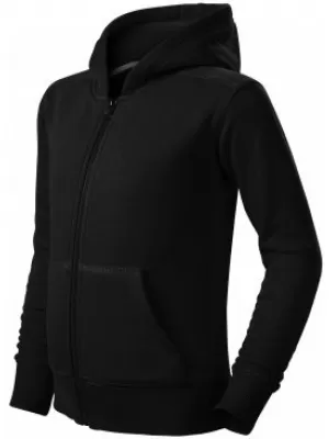 Otroški pulover MALFINI TRENDY ZIPPER 412 ČRNA