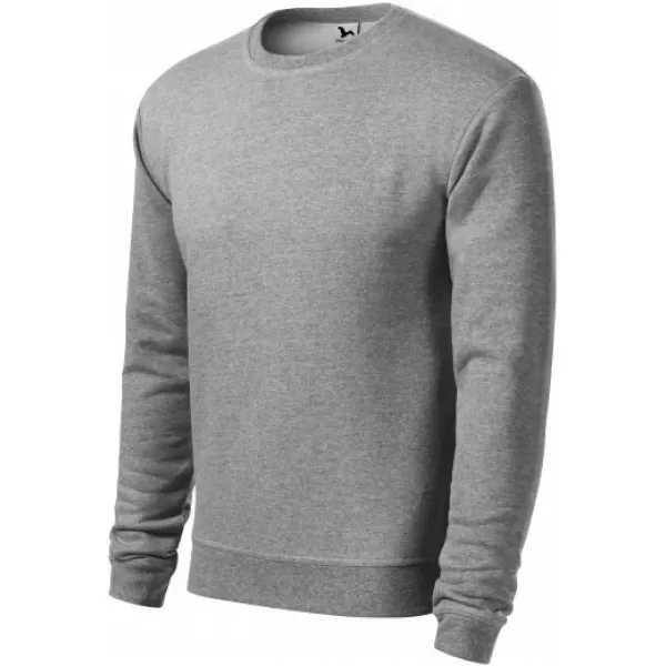  Moški pulover MALFINI ESSENTIAL 406 TEMNO SIVI POUDARKI 