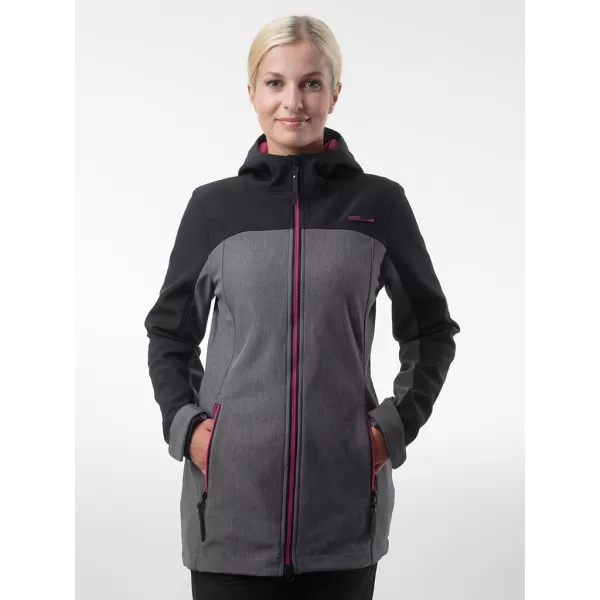  Ženski softshell plašč LOAP LYANA SFW2018 ČRNA 