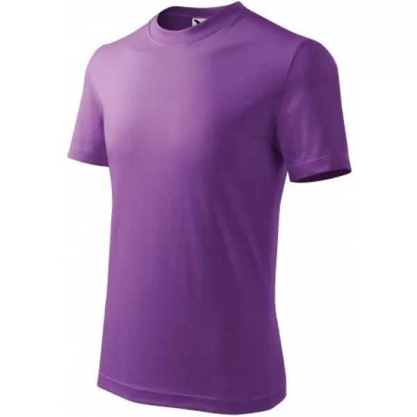  Otroška majica s kratkimi rokavi MALFINI BASIC 138 VIJOLIČNA 