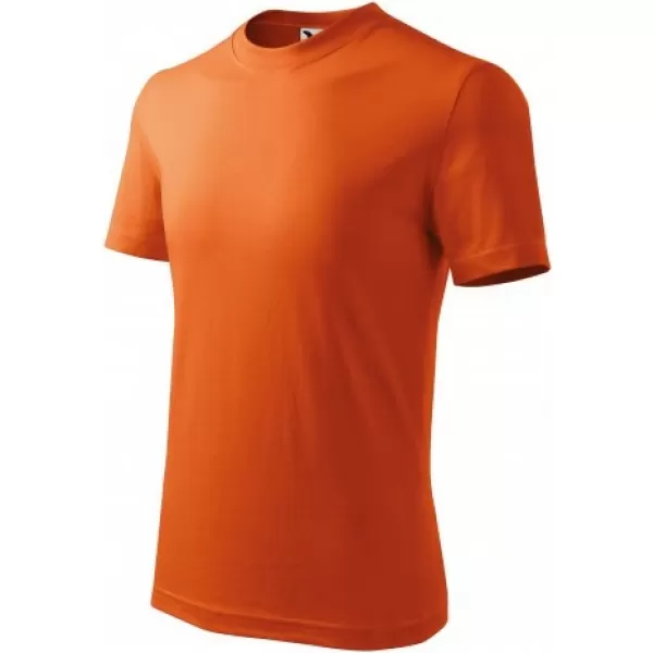  Otroška majica s kratkimi rokavi MALFINI BASIC 138 ORANŽNA 