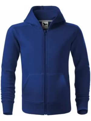 Otroški pulover MALFINI TRENDY ZIPPER 412 KRALJEVSKO MODRA
