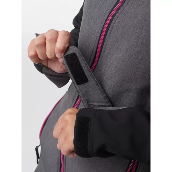  Ženski softshell plašč LOAP LYANA SFW2018 ČRNA 