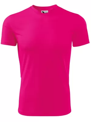 Otroška funkcionalna majica MALFINI FANTASY 147 NEON ROZA