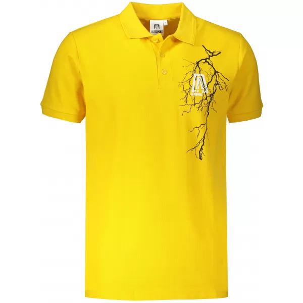  Pánské triko ALTISPORT CARRYOVER ALM027203 ŽLUTÁ 