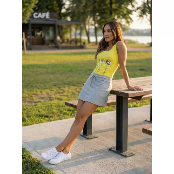  Dámské tílko ALTISPORT CARRYOVER ALW043136 CITRÓNOVÁ 