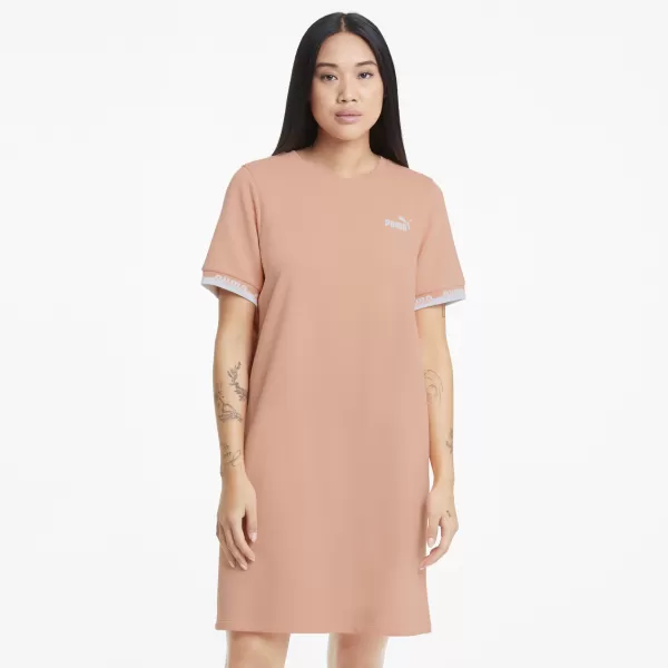  Obleka PUMA AMPLIFIED DRESS TR MARELIČNO RDEČILO 