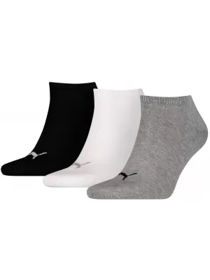 Nogavice PUMA SNEAKER PLAIN 3P SIVA