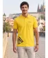 Moška majica s kratkimi rokavi z ovratnikom ALTISPORT ALM013203 RUMENA