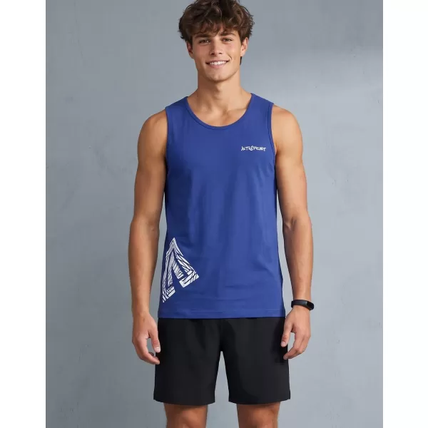  Moški brezrokavnik ALTISPORT ALM013142 KRALJEVSKO MODRA 