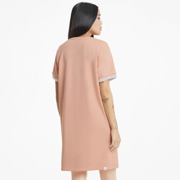  Obleka PUMA AMPLIFIED DRESS TR MARELIČNO RDEČILO 