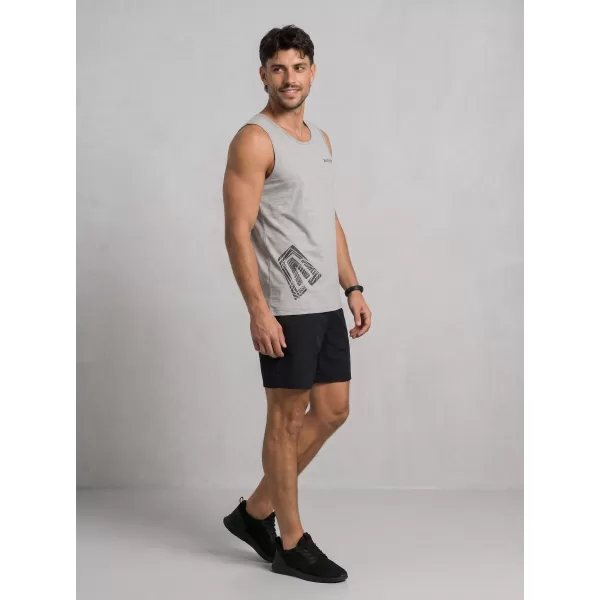  Moški brezrokavnik ALTISPORT ALM013142 TEMNO SIVI POUDARKI 