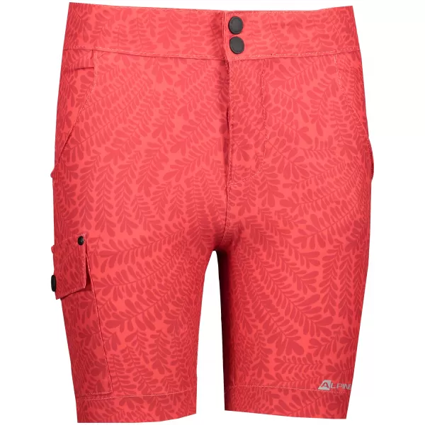  Kratke hlače ALPINE PRO DENIELO KPAT211 RDEČA 