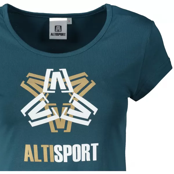  Ženska majica s kratkimi rokavi ALTISPORT ALW046122 KEROZIN 
