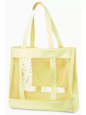 Ženska torba PUMA CORE NET SHOPPER RUMENA HRUŠKA