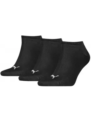 Nogavice PUMA SNEAKER PLAIN 3P ČRNA