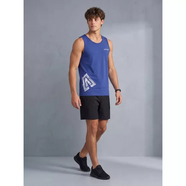  Moški brezrokavnik ALTISPORT ALM013142 KRALJEVSKO MODRA 