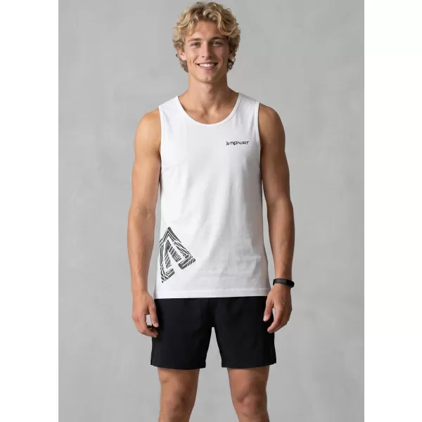  Moški brezrokavnik ALTISPORT ALM013142 BELA 