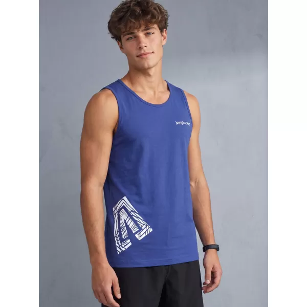  Moški brezrokavnik ALTISPORT ALM013142 KRALJEVSKO MODRA 