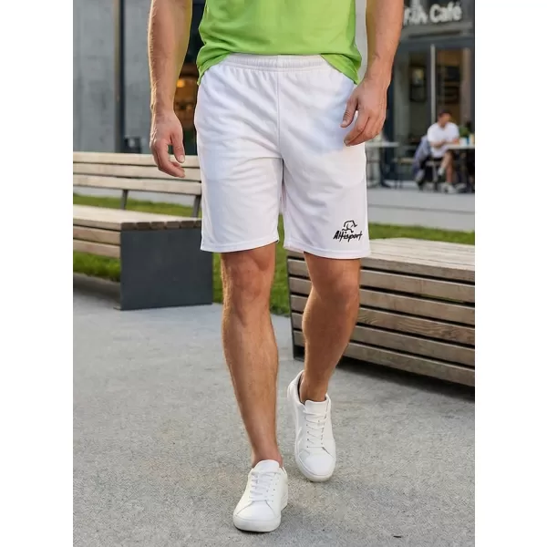 Moške kratke hlače ALTISPORT ALM003612 BELA 