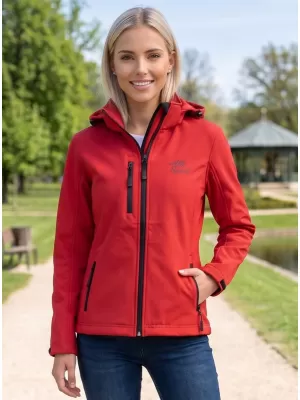 Ženska softshell jakna ALTISPORT ALW056521 RDEČA
