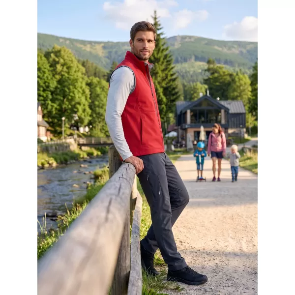  Moški softshell telovnik ALTISPORT ALM006517 RDEČA 