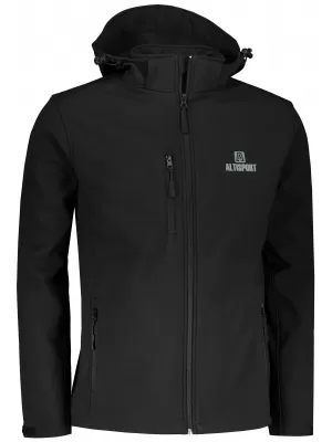 Moška softshell jakna ALTISPORT ALM006522 ČRNA