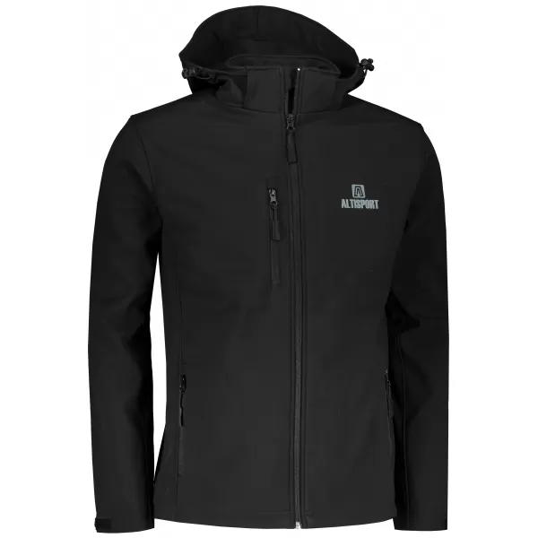  Moška softshell jakna ALTISPORT ALM006522 ČRNA 