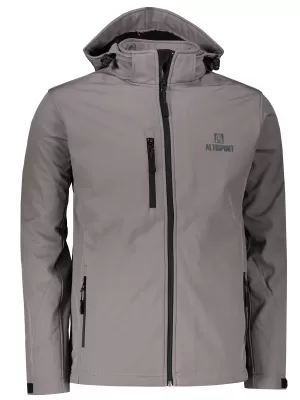 Moška softshell jakna ALTISPORT ALM006522 JEKLENO SIVA
