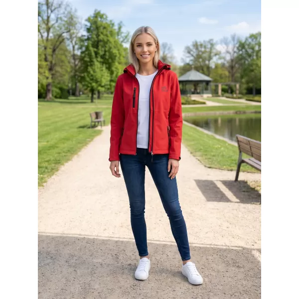  Ženska softshell jakna ALTISPORT ALW056521 RDEČA 