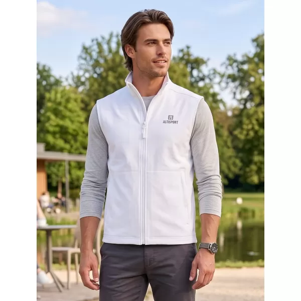  Moški softshell telovnik ALTISPORT ALM006517 BELA 