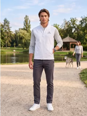 Moški softshell telovnik ALTISPORT ALM006517 BELA