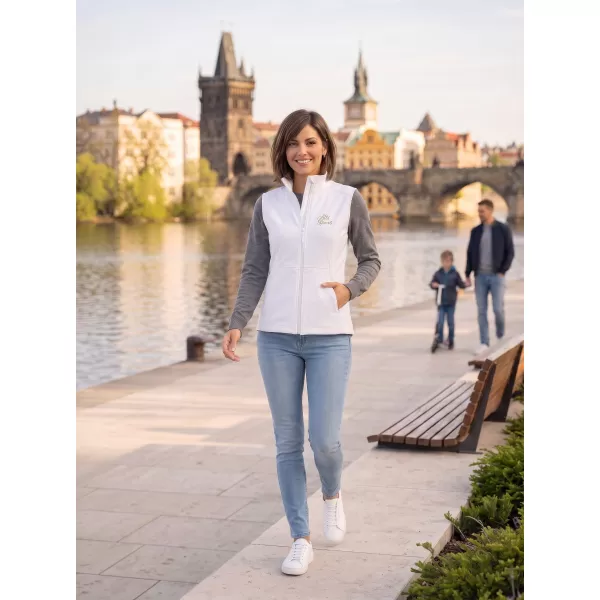  Ženski softshell telovnik ALTISPORT ALW056516 BELA 