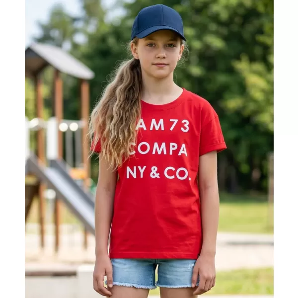  Dekliška majica s kratkimi rokavi SAM 73 MELANIE GT 551 RDEČA 