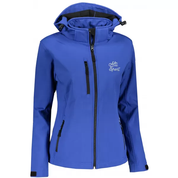  Ženska softshell jakna ALTISPORT ALW056521 KRALJEVSKO MODRA 