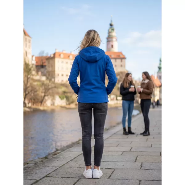  Ženska softshell jakna ALTISPORT ALW056521 KRALJEVSKO MODRA 