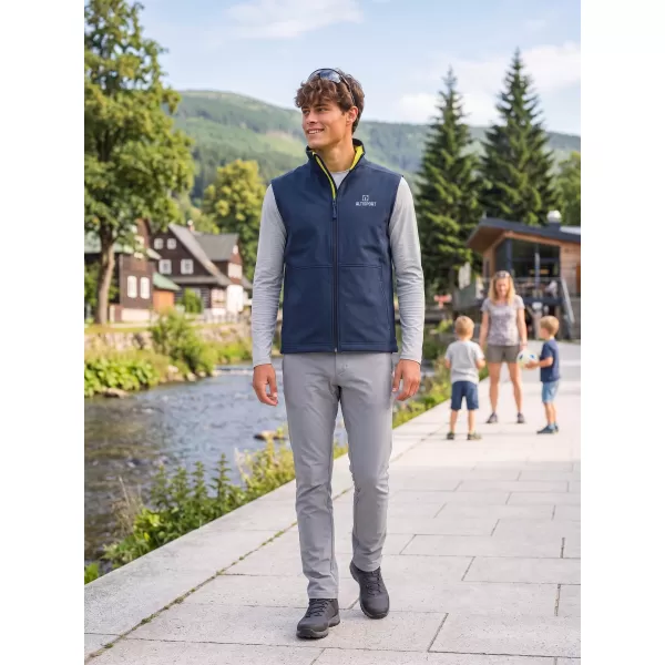  Moški softshell telovnik ALTISPORT ALM006517 MORNARSKO MODRA 