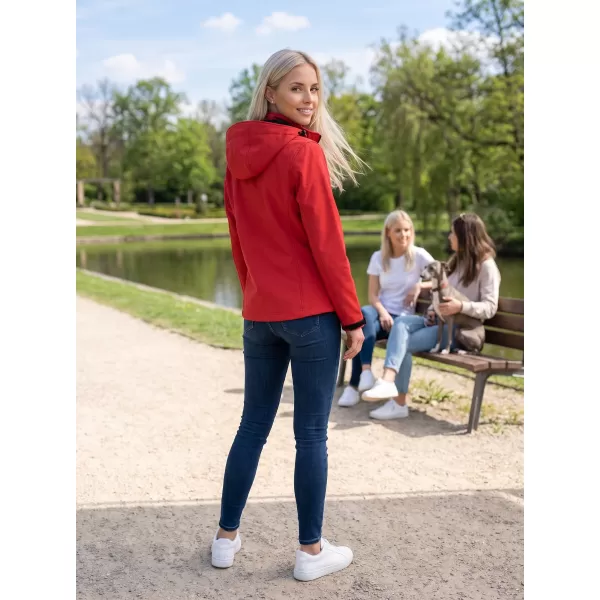  Ženska softshell jakna ALTISPORT ALW056521 RDEČA 