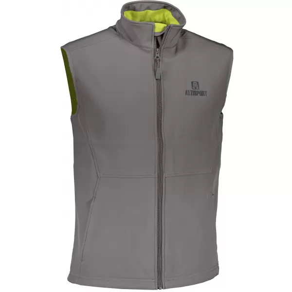  Moški softshell telovnik ALTISPORT ALM006517 JEKLENO SIVA 
