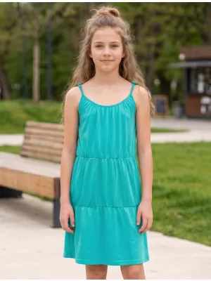 Dekliška obleka SAM 73 COURTNEY GZ 529 NEON