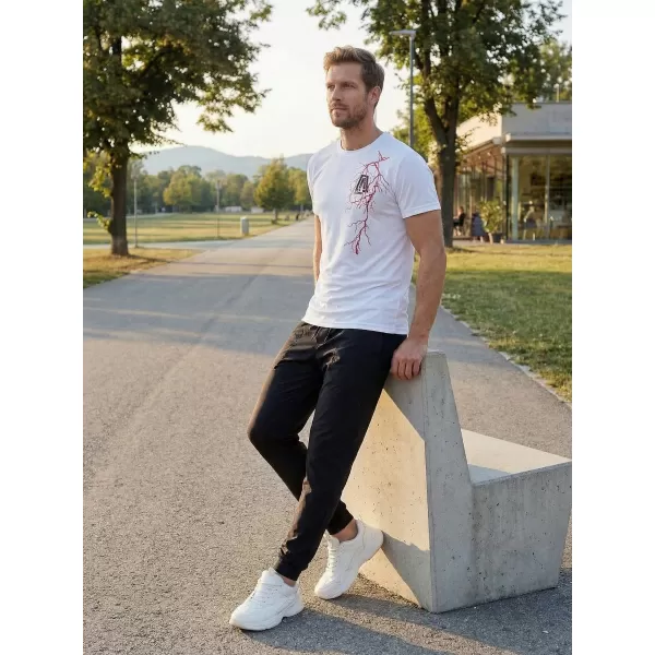  Pánské funkční triko ALTISPORT CARRYOVER ALM027124 BÍLÁ 