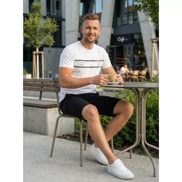  Moške kratke hlače ALTISPORT ELOF MPAT527 ČRNA 
