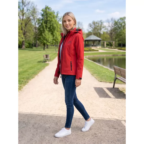  Ženska softshell jakna ALTISPORT ALW056521 RDEČA 