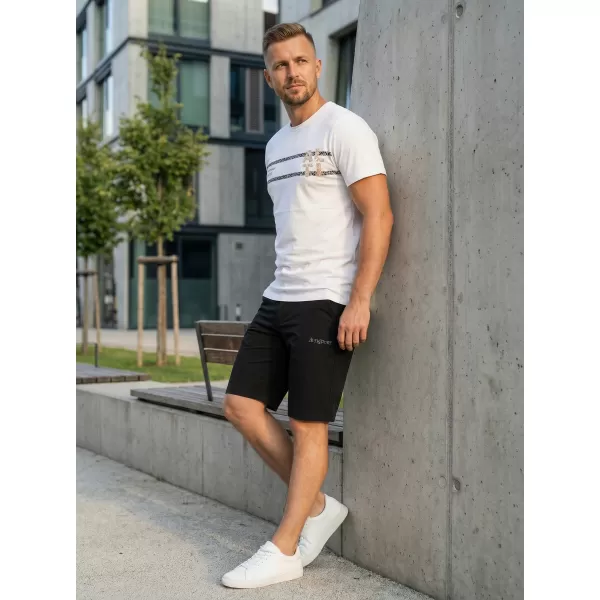  Moške kratke hlače ALTISPORT ELOF MPAT527 ČRNA 