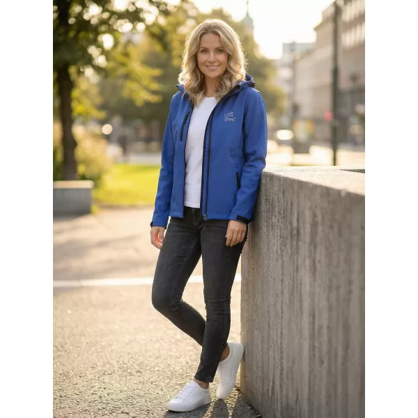  Ženska softshell jakna ALTISPORT ALW056521 KRALJEVSKO MODRA 