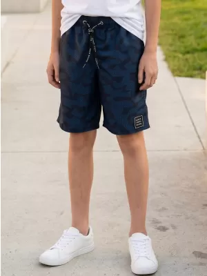 Fantovske kratke hlače SAM 73 FELIX BS 532 TEMNO MODRA