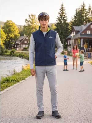 Moški softshell telovnik ALTISPORT ALM006517 MORNARSKO MODRA