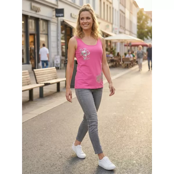 Dámské tílko ALTISPORT CARRYOVER ALW016136 PURPUROVÁ 