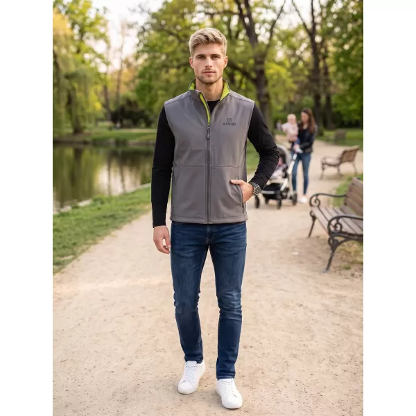  Moški softshell telovnik ALTISPORT ALM006517 JEKLENO SIVA 